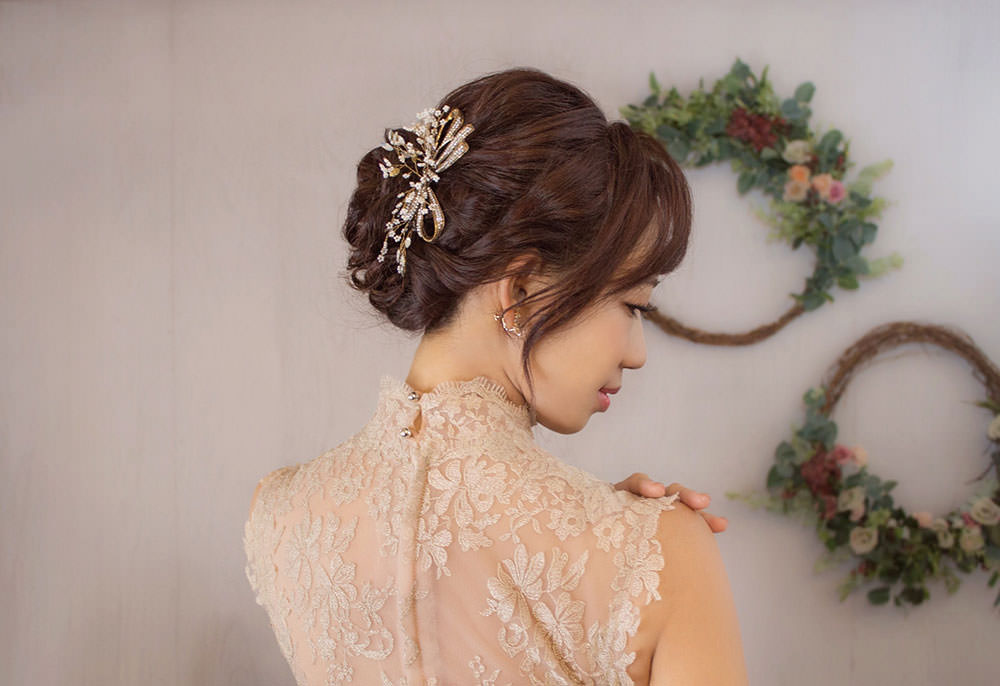 新娘編髮造型