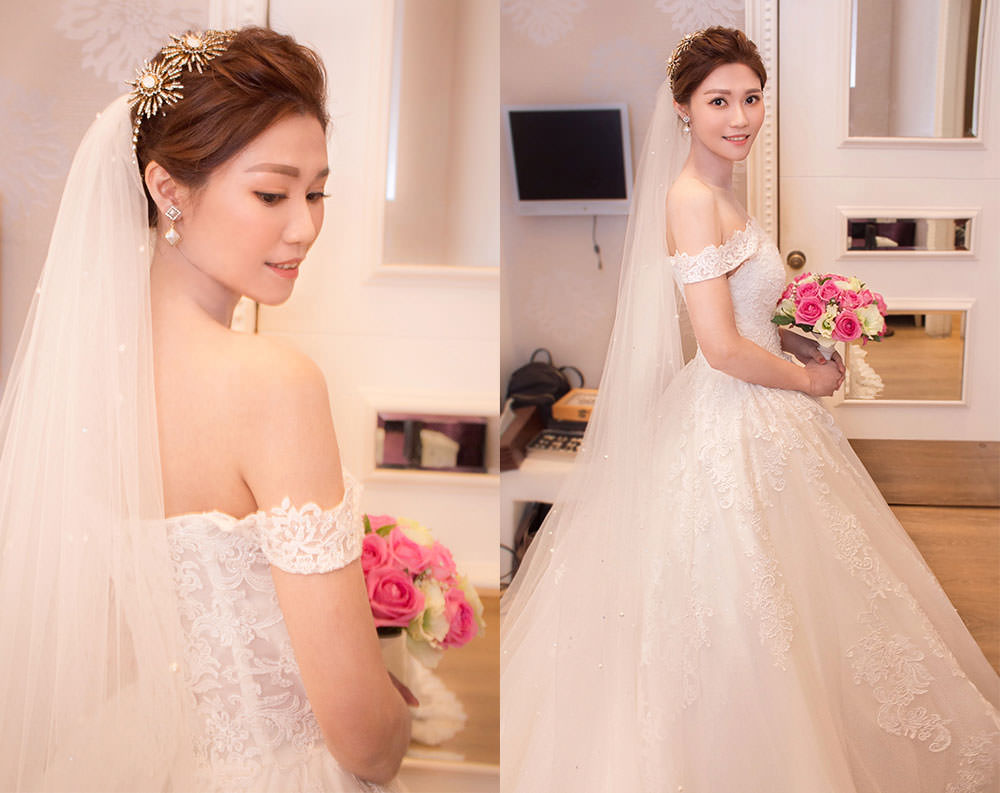 新娘白紗造型