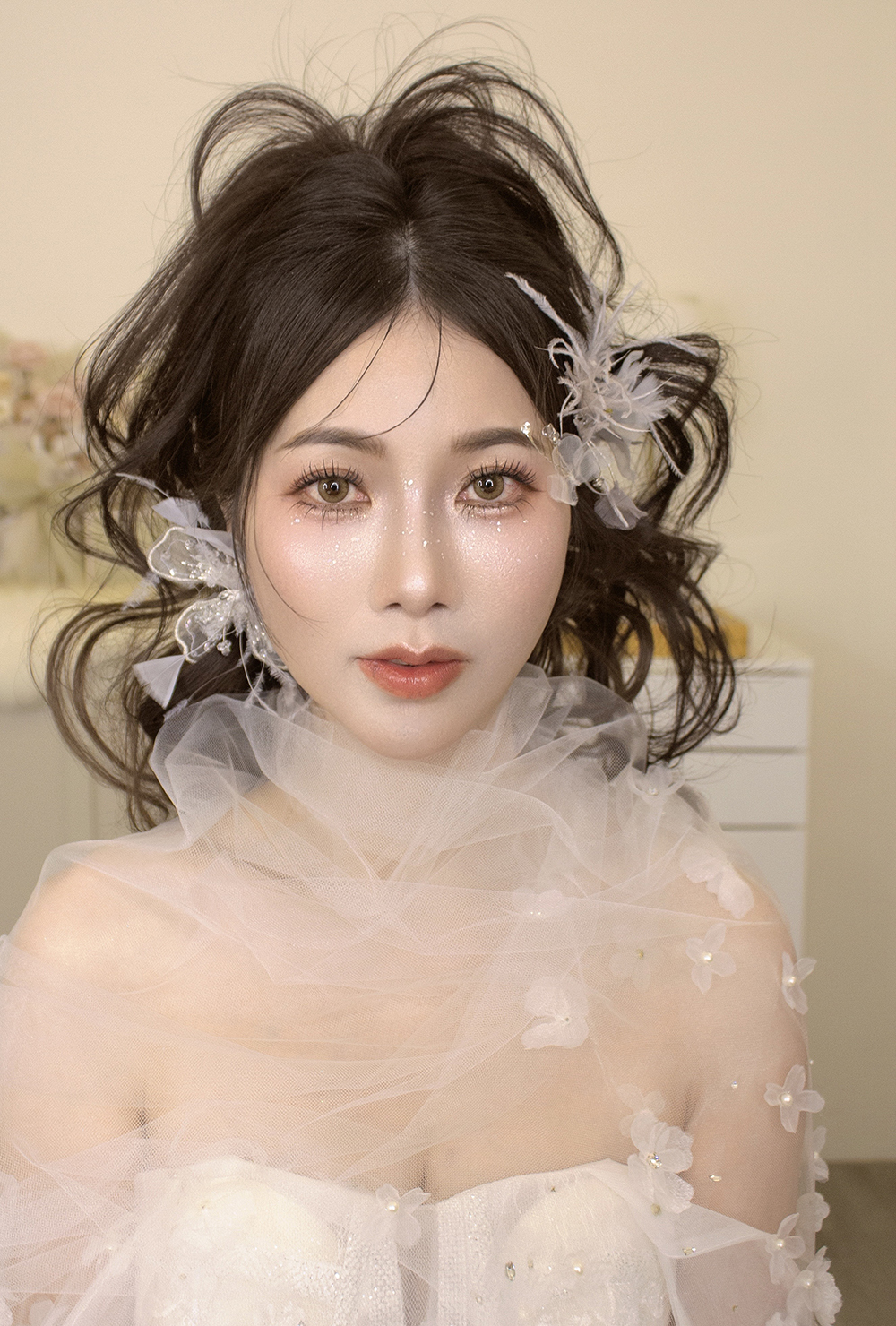 新娘妝感