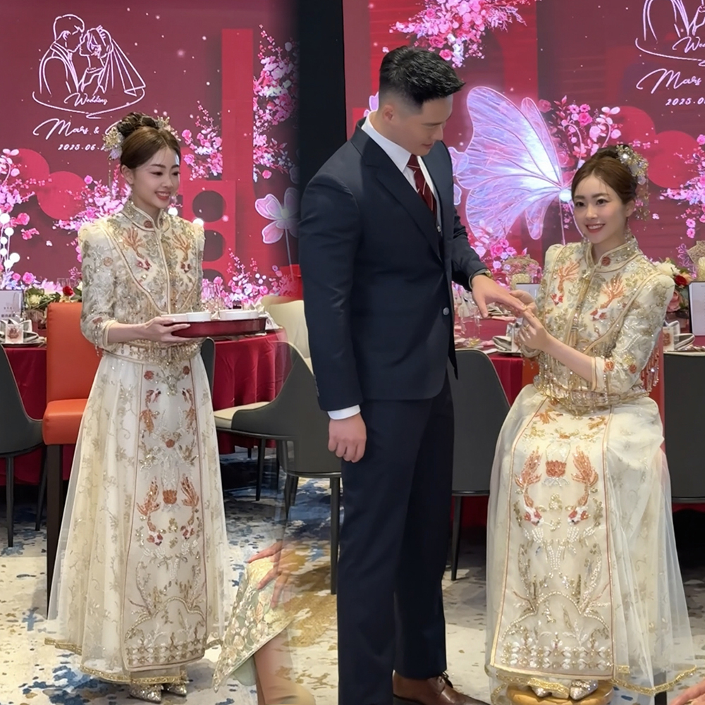 訂婚造型