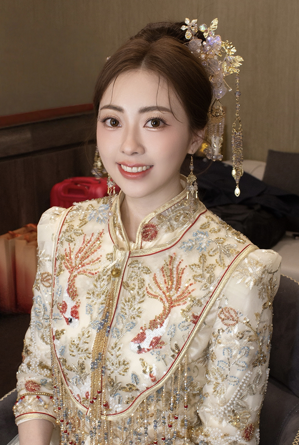 訂婚造型