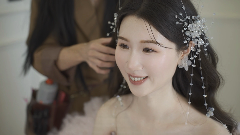 新娘妝感